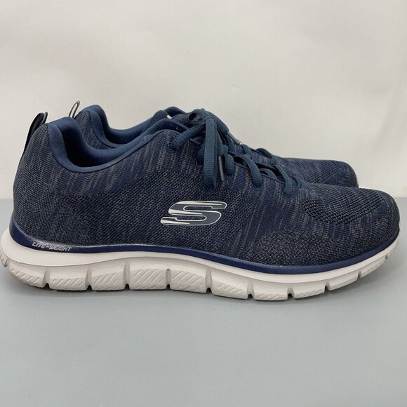 Skechers Track Front Runner Sneakers Shoes Running Athletic Blue Mens 14 - Picture 2 of 14